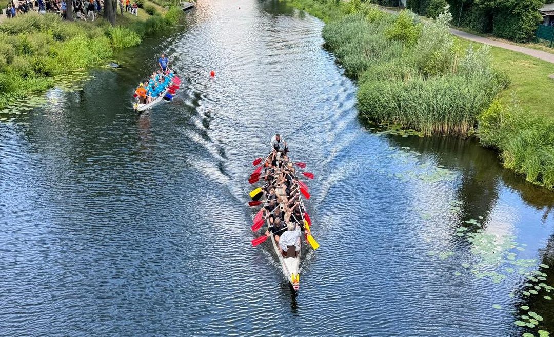 Drachenbootrennen beim Stadtfest in Oranienburg